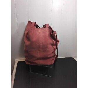 Kiomi Pink Rose Sued Tote Bag